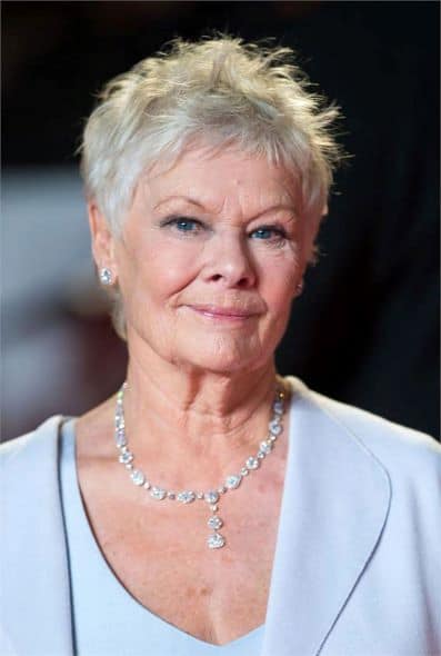 Dame Judith Dench famous people that are blind