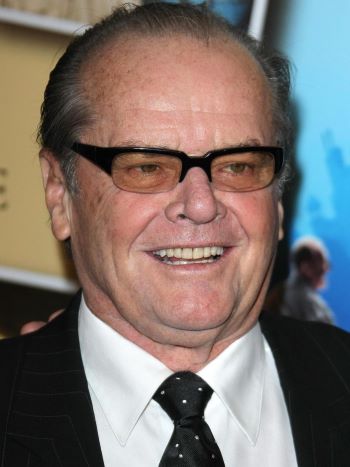 Jack Nicholson celebs with gynecomastia