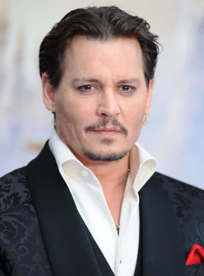 Johnny Depp Famous celebrities that are blind