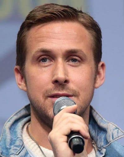 Ryan Gosling Celebrities with asymmetrical faces