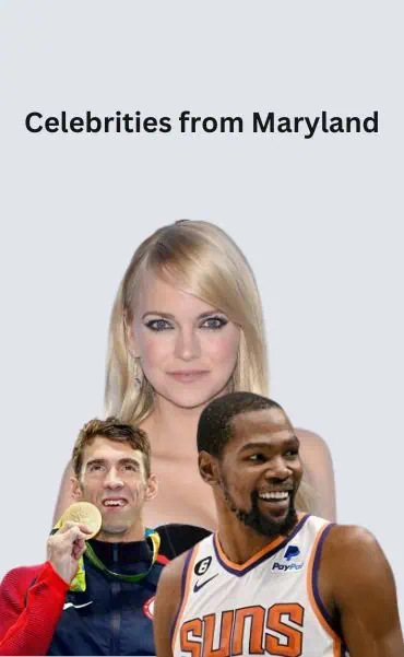 Celebrities from Maryland title=