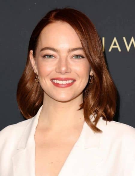 Emma Stone Celebrities with Green Eyes